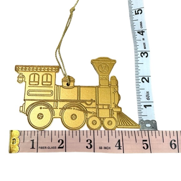 ❤️✨Large LV Gold Train Ornament 2022 - Picture 8 of 8